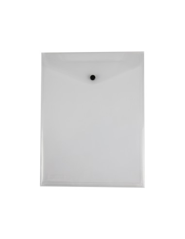 Carpeta liderpapel dossier broche polipropileno din a4 formato vertical transparente 50 hojas