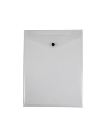 Carpeta liderpapel dossier broche polipropileno din a4 formato vertical transparente 50 hojas