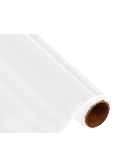 Rollo adhesivo liderpapel unicolor blanco brillo rollo de 045 x 20 mt