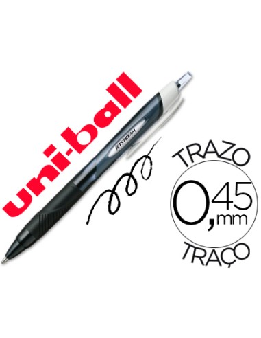 Boligrafo uni ball jet stream sport sxn 150 tinta hibrida negro