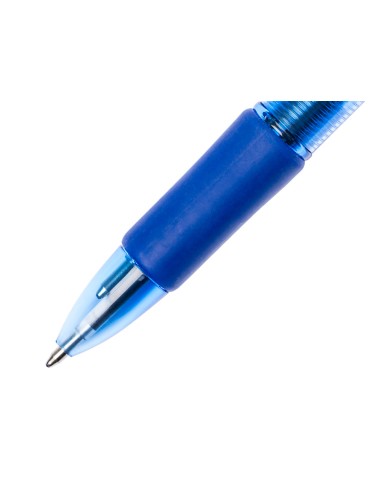 Boligrafo q connect 4 en 1 tinta 4 colores retractil con sujecion de caucho