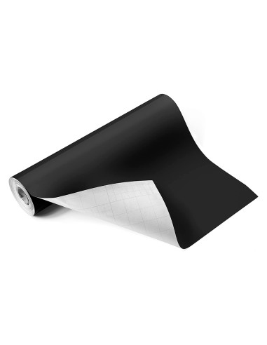 Rollo adhesivo liderpapel especial ante negro rollo de 045 x 10 mt