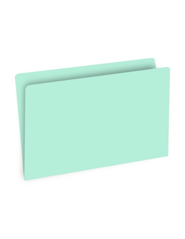 Subcarpeta cartulina gio folio verde pastel 180 g m2