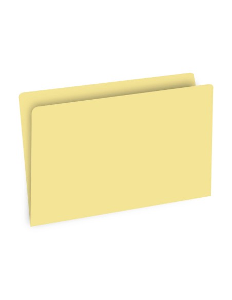 Subcarpeta cartulina gio folio amarillo pastel 180 g m2