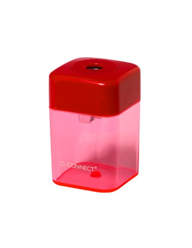 Sacapuntas q connect metalico 1 uso con deposito