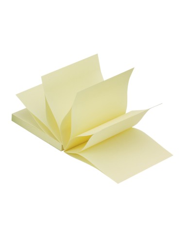 Bloc de notas adhesivas quita y pon q connect 76x76 mm zig zag