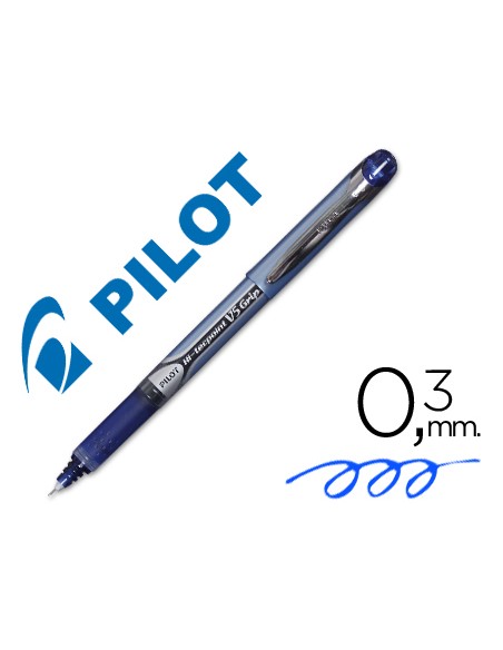 Rotulador pilot punta aguja v 5 grip azul 05 mm