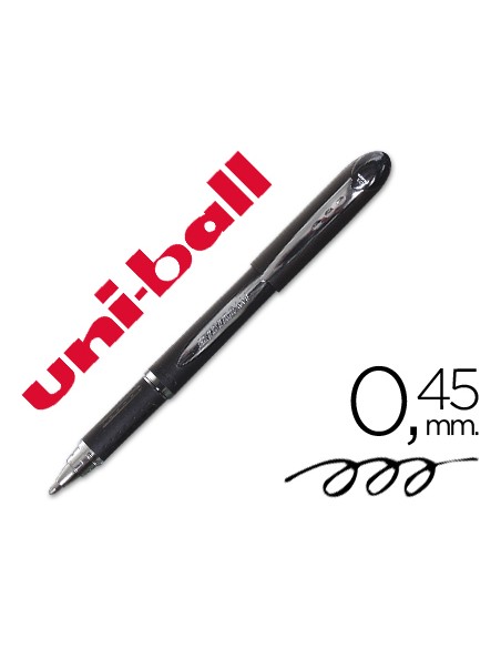 Rotulador uni ball roller sx 210 tinta hibrida negro
