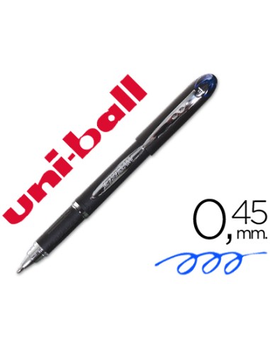 Rotulador uni ball roller sx 210 tinta hibrida azul