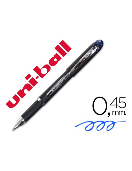 Rotulador uni ball roller sx 210 tinta hibrida azul