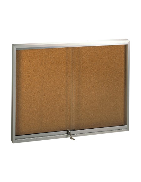 Vitrina de anuncios q connect marco de aluminio 1000 x 2000 mm Vitrina de anuncios q connect marco de aluminio 1000 x 2000 mm