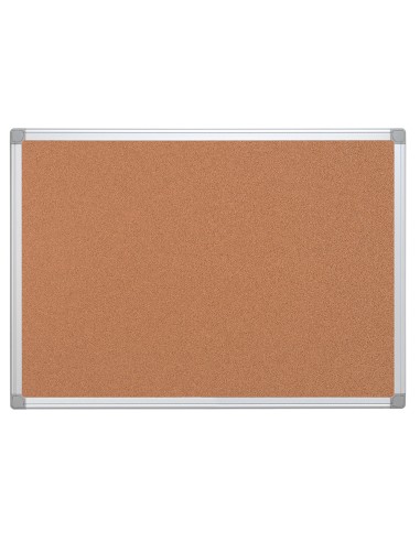Pizarra corcho q connect marco de aluminio 200x100 cm extra corcho 5 mm
