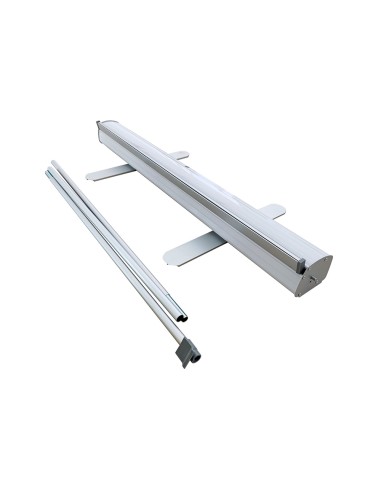 Display enrollable yosan roll up aluminio 1 cara ancho 85 cm altura 200 cm