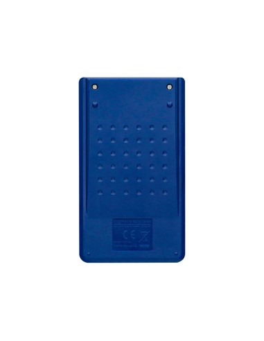 Calculadora liderpapel bolsillo xf09 8 digitos solar y pilas color azul 115x65x8 mm