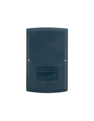 Calculadora liderpapel bolsillo xf06 8 digitos solar y pilas color azul 98x62x8 mm