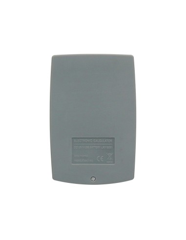 Calculadora liderpapel bolsillo xf03 8 digitos pilas color gris 99x64x9 mm