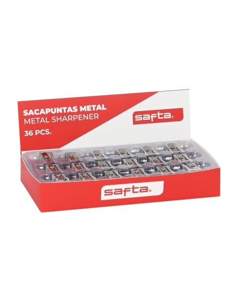 Sacapuntas metal safta 160x120x100 mm