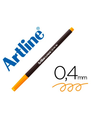 Rotulador artline supreme epfs200 fine liner punta de fibra amarillo 04 mm