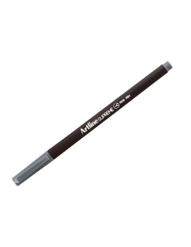 Rotulador artline supreme epfs200 fine liner punta de fibra gris 04 mm