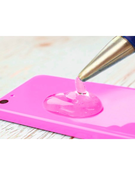 Barra termofusible liderpapel de 11 mm de diametro x 200 mm de largo blister de 6 unidades