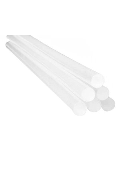 Barra termofusible liderpapel de 11 mm de diametro x 200 mm de largo blister de 6 unidades