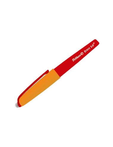 Roller pelikan erase 20 borrable punta 07 mm tinta gel color rojo