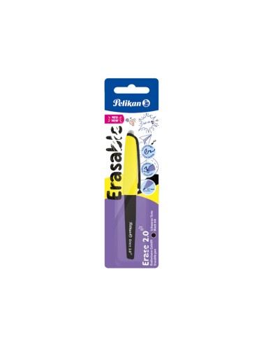 Roller pelikan erase 20 borrable punta 07 mm tinta gel color negro