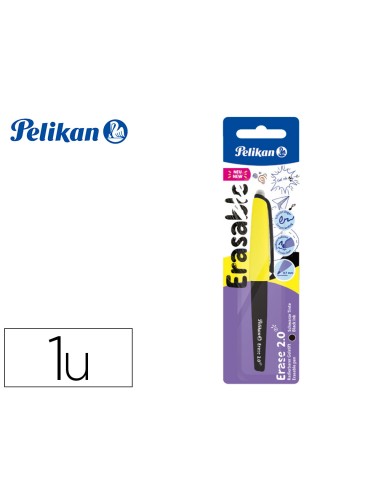 Roller pelikan erase 20 borrable punta 07 mm tinta gel color negro