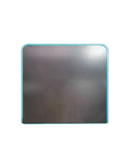 Cubilete portalapices liderpapel azul claro opaco plastico magnetico 125x75x40 mm