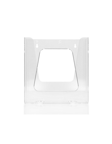 Expositor mural archivo 2000 metacrilato un compartimento din a4 transparente 225x50x244 mm