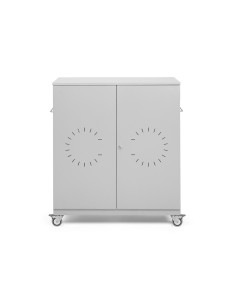 Mueble iorder mmo1100 para almacenamiento y carga usb portatiles y netbooks