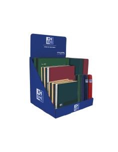 Expositor de sobremesa cuadernos espiral oxford you 30 unidades surtidas