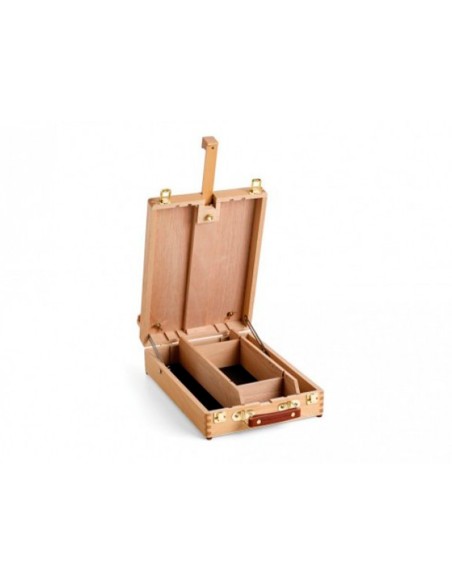 Caballete pintor winsornewton liffey madera sobremesa caja