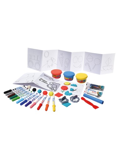 Set creativo giotto be be para colorear y moldear