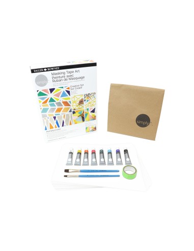 Set de pintura daler rowney simply creativo masking