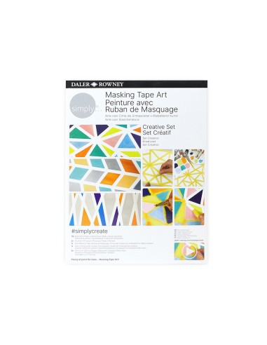 Set de pintura daler rowney simply creativo masking