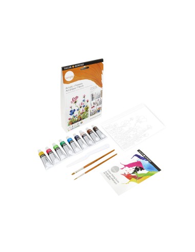 Set pintura acrilica daler rowney simply activity