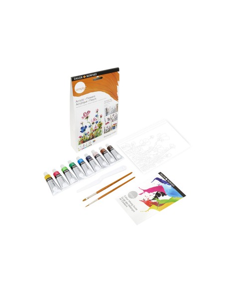 Set pintura acrilica daler rowney simply activity