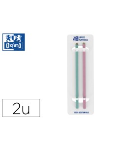 Lapices de grafito oxford nature plantables pack de 2 unidades