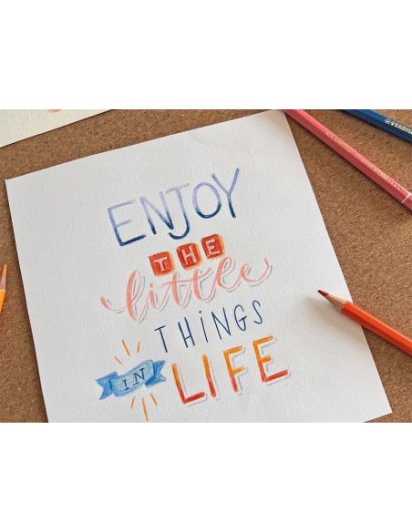 Lapices de colores stabilo acuarelables original arty estuche metalico de 24 colores surtidos