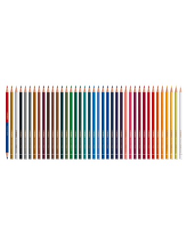 Lapices de colores stabilo acuarelables original arty estuche metalico de 24 colores surtidos