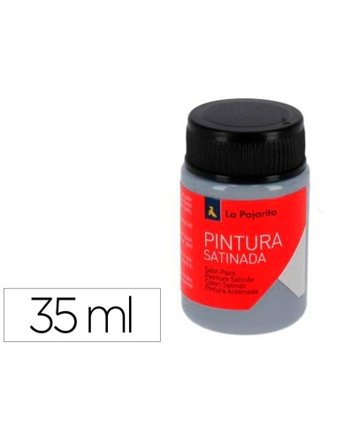 Pintura latex la pajarita satinada l 33 bote 35 ml azul porcelana