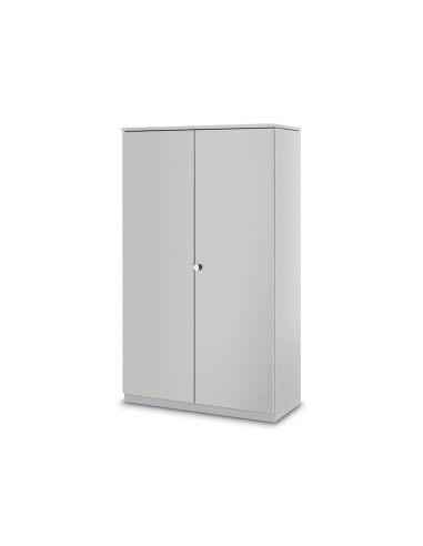 Armario metalico iorder mm2000 con 2 puertas batientes y 4 estantes 198x95x45 mm