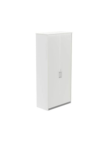 Armario rocada con cuatro estantes y dos puertas serie store 195x90x45 cm acabado aw04 blanco blanco Armario rocada con cuatro estantes y dos puertas serie store 195x90x45 cm acabado aw04 blanco blanco