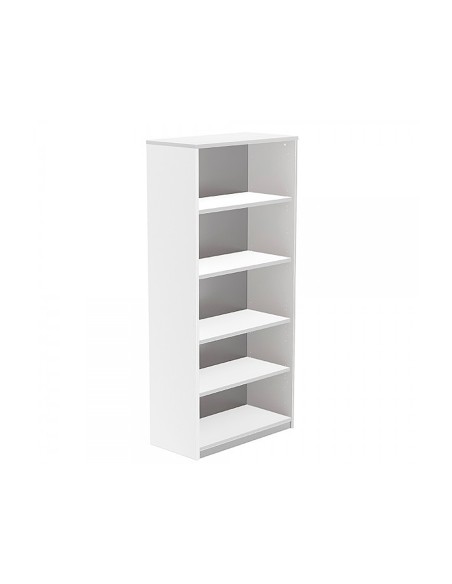 Armario rocada con cinco estantes serie store 195x90x45 cm acabado aw04 blanco blanco Armario rocada con cinco estantes serie store 195x90x45 cm acabado aw04 blanco blanco