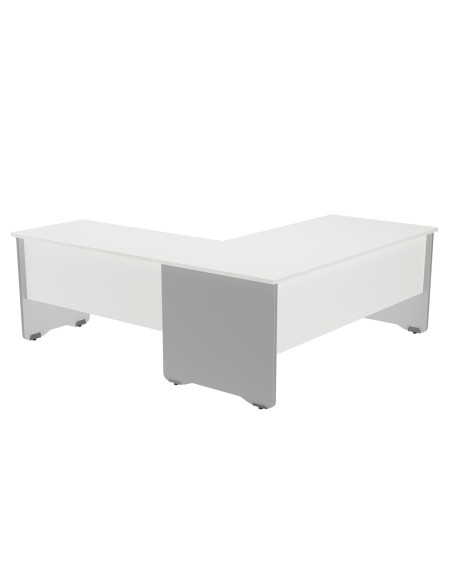 Ala para mesa rocada serie work 100x60 cm acabado ab04 aluminio blanco Ala para mesa rocada serie work 100x60 cm acabado ab04 aluminio blanco