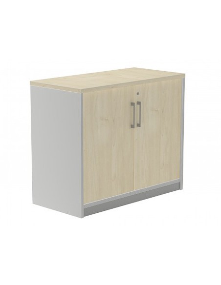 Armario rocada con un estante y dos puertas enteras serie store 78x90x45 cm acabado ab01 aluminio haya Armario rocada con un estante y dos puertas enteras serie store 78x90x45 cm acabado ab01 aluminio haya