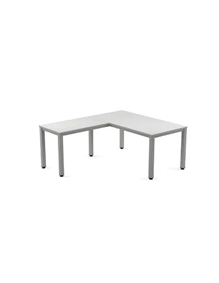 Ala para mesa rocada serie executive 60x 100 cm derecha o izquierda acabado ad02 aluminio gris Ala para mesa rocada serie executive 60x 100 cm derecha o izquierda acabado ad02 aluminio gris