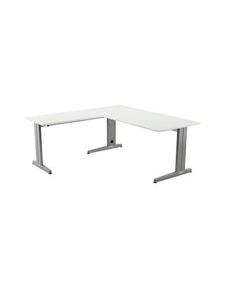Ala para mesa rocada serie metal 60x 100 cm derecha o izquierda acabado ac04 aluminio blanco Ala para mesa rocada serie metal 60x 100 cm derecha o izquierda acabado ac04 aluminio blanco
