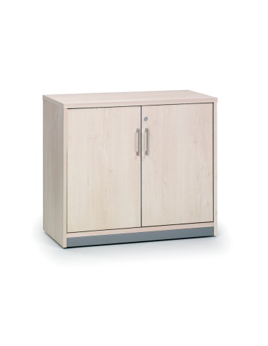 Armario rocada con un estante y dos puertas enteras serie store 78x90x45 acabado aa01 haya haya